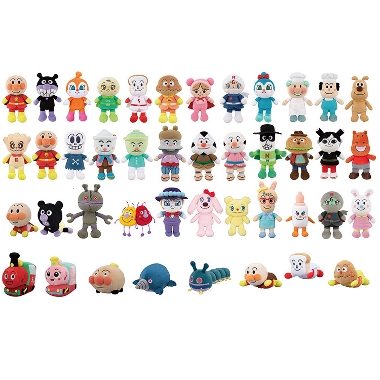 ぷりちぃビーンズ アンパンマン ぬいぐるみ ＠500 プリちぃ ビーンズ